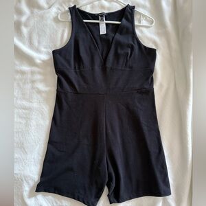 Forever 21 Deep V Short Romper